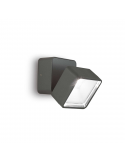 Applique d'extérieur LED en métal Omega Square anthracite