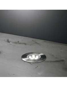 Foco empotrable LED fijo de exterior Floor D9 2