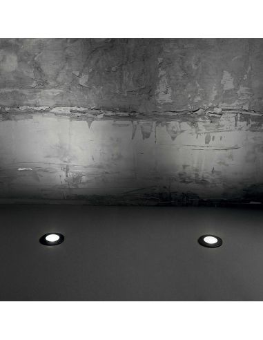 Foco empotrado de resina exterior Ceci round ambiente