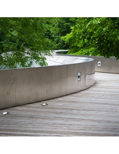 Spot encastrable extérieur carré Ceci square ambient