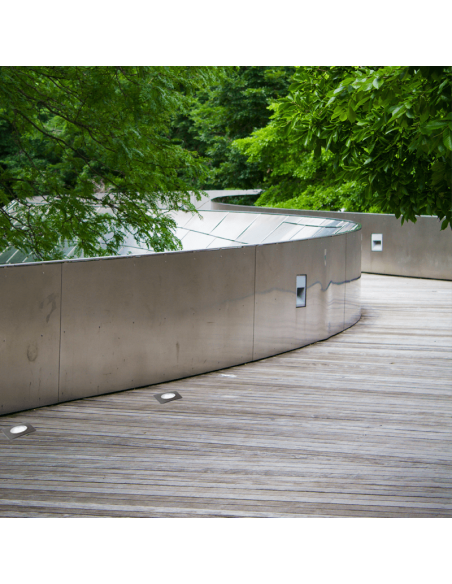 Spot encastrable extérieur carré Ceci square ambient