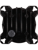 Faro LED redondo de trabajo empotrable 42w de largo alcance Hella 1G0 996 263-511 con conector Deutsch Modul 90I | LeonLeds