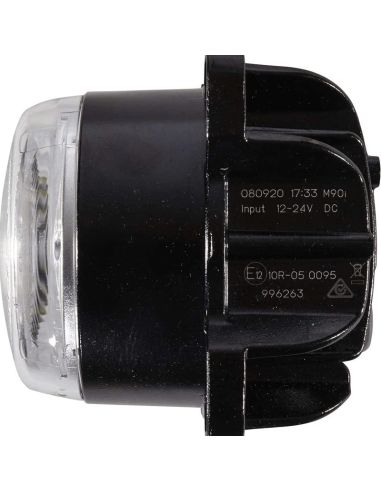 Farol redondo LED com óptica de trabalho Modul 90i Hella 1G0 996 263-501 com conector Deutsch Modul 90I Hella | leonleds