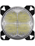 Phare LED rond avec optique de travail Modul 90i Hella 1G0 996 263-501 avec connecteur Deutsch Modul 90I Hella | leonleds