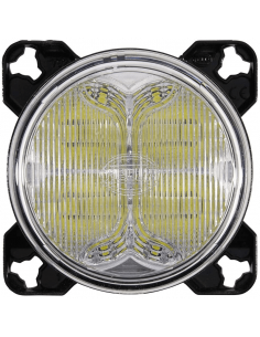 Faro LED redondo con óptica de trabajo Modul 90i Hella 1G0 996 263-501 con conector Deutsch Modul 90I Hella | LeonLeds 2
