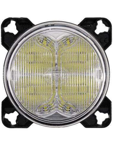 Faro LED redondo con óptica de trabajo Modul 90i Hella 1G0 996 263-501 con conector Deutsch Modul 90I Hella | LeonLeds