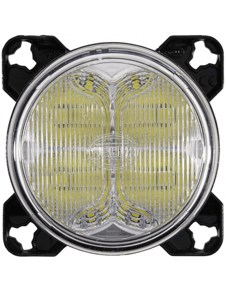 Faro LED redondo con óptica de trabajo Modul 90i Hella 1G0 996 263-501 con conector Deutsch Modul 90I Hella | LeonLeds