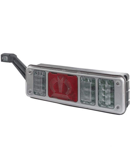 Luz traseira LED FULL Led para Krone cone Medição lateral Hella 2VP 340 960-231 | leonleds
