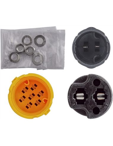 Conector Piloto LED trasero FULL Led para Krone cone Galibo lateral Hella 2VP 340 960-231 | LeonLeds