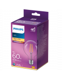 Lâmpada LED Caixa Globo G93 Filamento 7W - 60W 806Lm Luz Quente 2.700K Philips 8718699770501 | leonleds