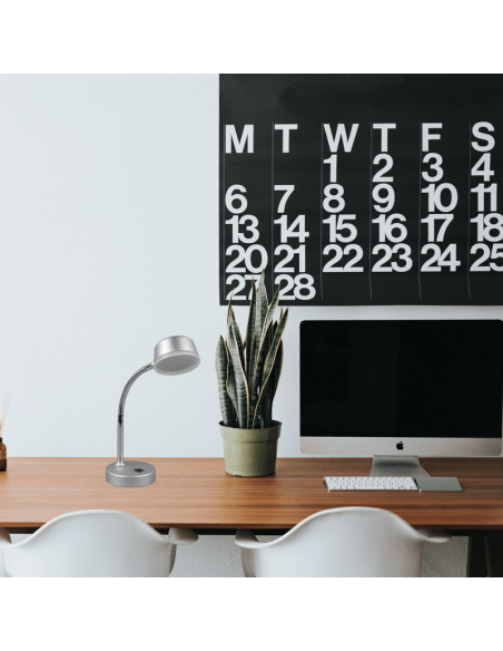 Candeeiro de mesa LED flexível Kiko ambiente titan