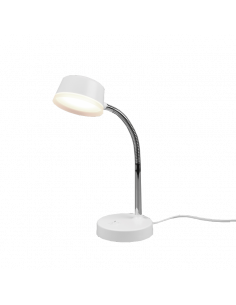 Flexo de sobremesa LED Kiko blanco 3000k