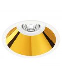 Shot Light M 5W Preto e Dourado da ArkosLight | leonleds