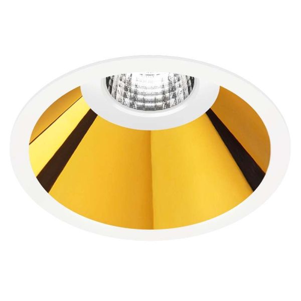 Shot Light M 5W Preto e Dourado da ArkosLight | leonleds
