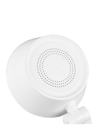 Lampe de table Ava LED blanche avec chargement USB réglable avec capteur