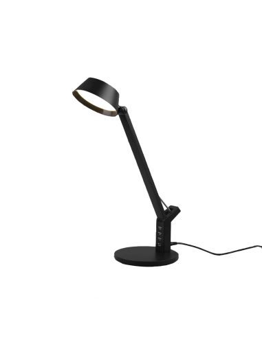 Flexo de mesa LED AVA negro regulable con sensor