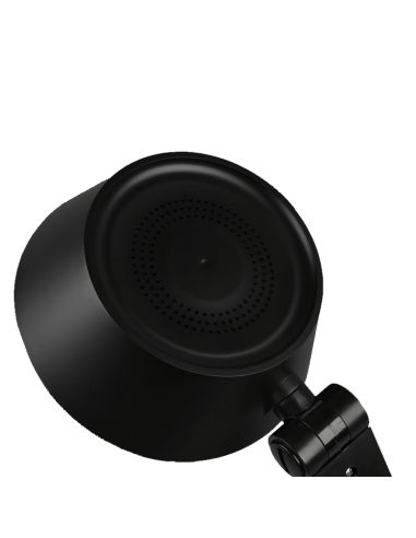 Candeeiro de mesa LED preto regulável Trio Lighting AVA com sensor