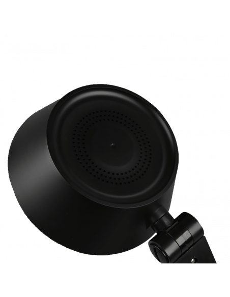 Candeeiro de mesa LED preto regulável Trio Lighting AVA com sensor