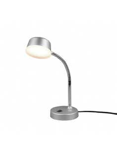 Flexo de mesa LED flexible Kiko titán
