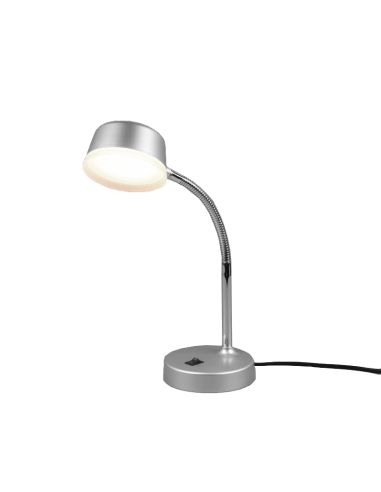 Flexo de mesa LED flexible Kiko titán