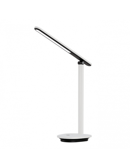 Candeeiro de mesa LED marfim preto e branco