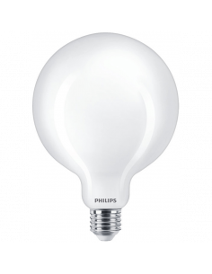 Bombilla Globo G93 E27 7W - 60W 2700K Cristal Opaco Philips | LeonLeds 2