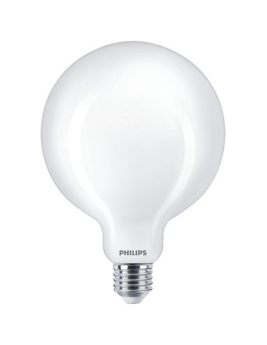 Ampoule Globe LED G120 E27 7W - 60W Verre Opaque Non Dimmable 8718699648176 8718699648114 | leonleds