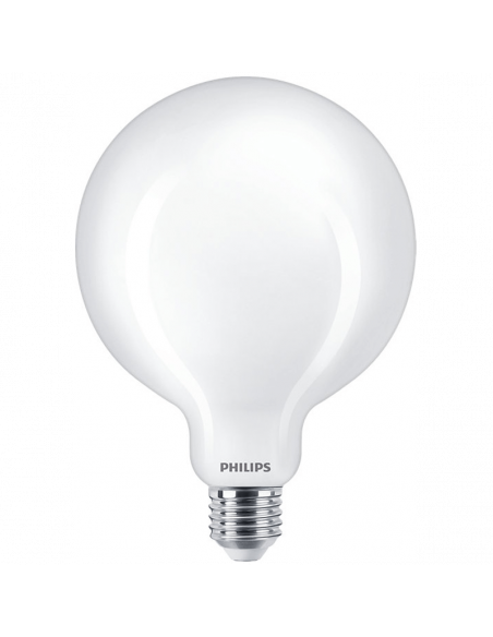 Ampoule Globe LED G120 E27 7W - 60W Verre Opaque Non Dimmable 8718699648176 8718699648114 | leonleds