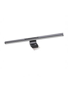 Gooseneck LED para monitor Edison preto