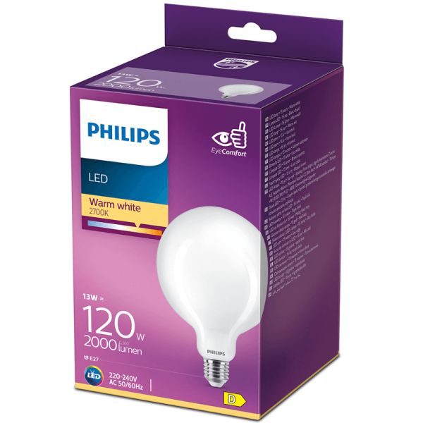 Bombilla E27 LED 13W - 120W LEDBulb Classic 8718699764814 | LeonLeds