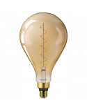 Bombilla LED Globo E27 regulable Gold 6.5W A160 Philips 8719514313828 | LeonLeds