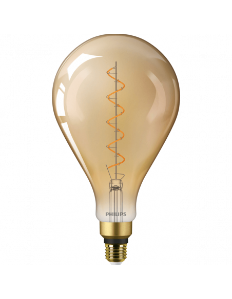 Bombilla LED Globo E27 regulable Gold 6.5W A160 Philips 8719514313828 | LeonLeds