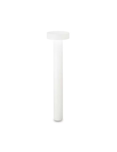 Grande balise à pied d'extérieur Tesla big white