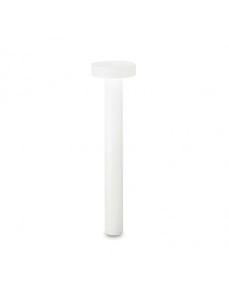 Grande balise à pied d'extérieur Tesla big white