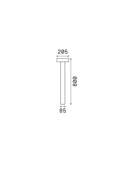 Grande farol de pé ao ar livre Tesla grandes medidas
