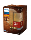 Lâmpada LED gigante E27 Gold 4,5W - 28W G200 Philips | leonleds