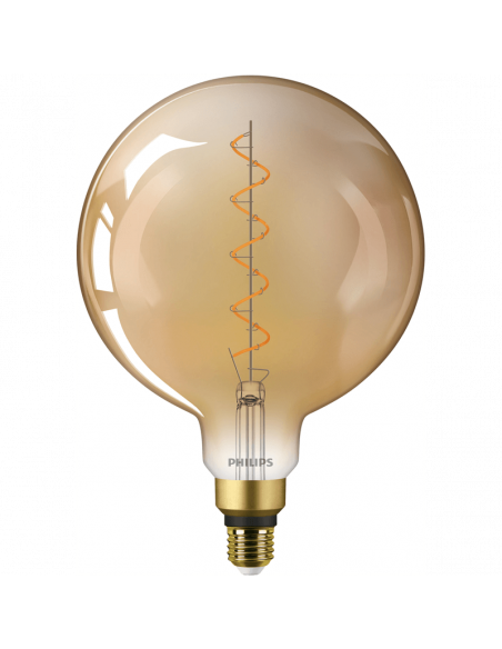 Bombilla LED Gigante E27 Gold 4.5W - 28W G200 Philips | LeonLeds