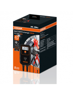 Caja Cargador y Mantenedor inteligente de baterías de 6V y 12V de 4A BATTERYcharge 904 4052899620520 | LeonLeds
