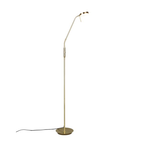 Lampadaire LED lecture Monza bronze mat