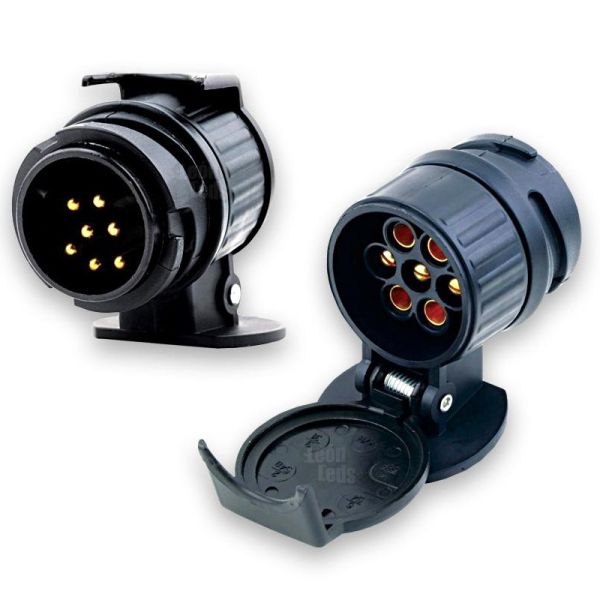 Adaptdor 13 PIN a 7 PIN Remolque | LeonLeds