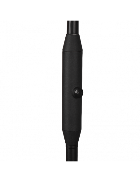 Flexo de pie LED Monza negro flexible regulable