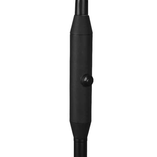 Flexo de pie LED Monza negro flexible regulable