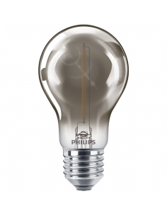 Bombilla LED espejo A60 Smoky E27 2.3W - 11W 1.800K 8718699759636 Philips | LeonLeds