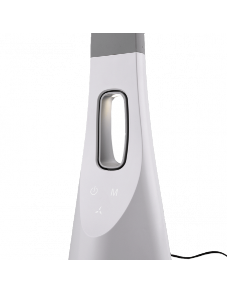 Lampe de table LED Vento réglable avec ventilateur réglable