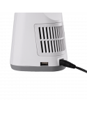 Flexo de mesa LED Vento regulable con ventilador con salida USB