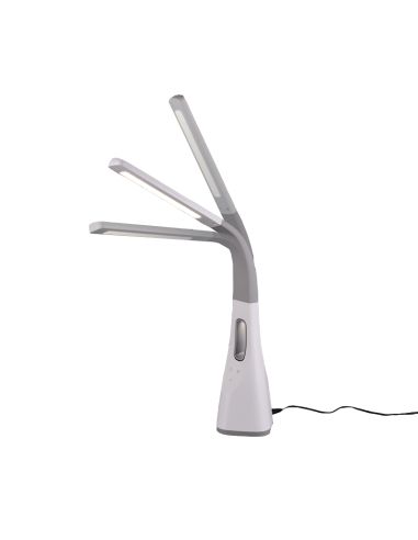 Flexo de mesa LED Vento regulable con ventilador flexible