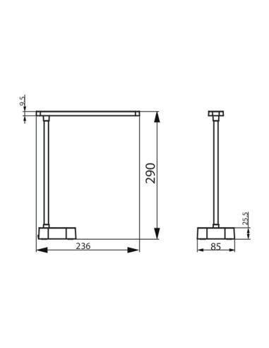 Lampe articulée LED Tilpa blanche...
