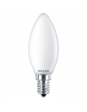 Bombilla LED E14 6.5W - 60W B35 Vela Classic Philips | LeonLeds