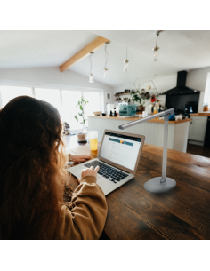 Lampe LED Sword minimaliste anthracite dimmable 2