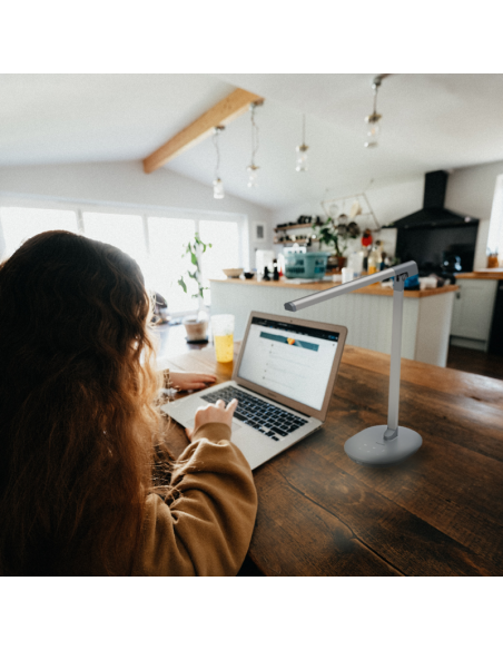 Flexo LED Sword minimalista antracita regulable ambiente